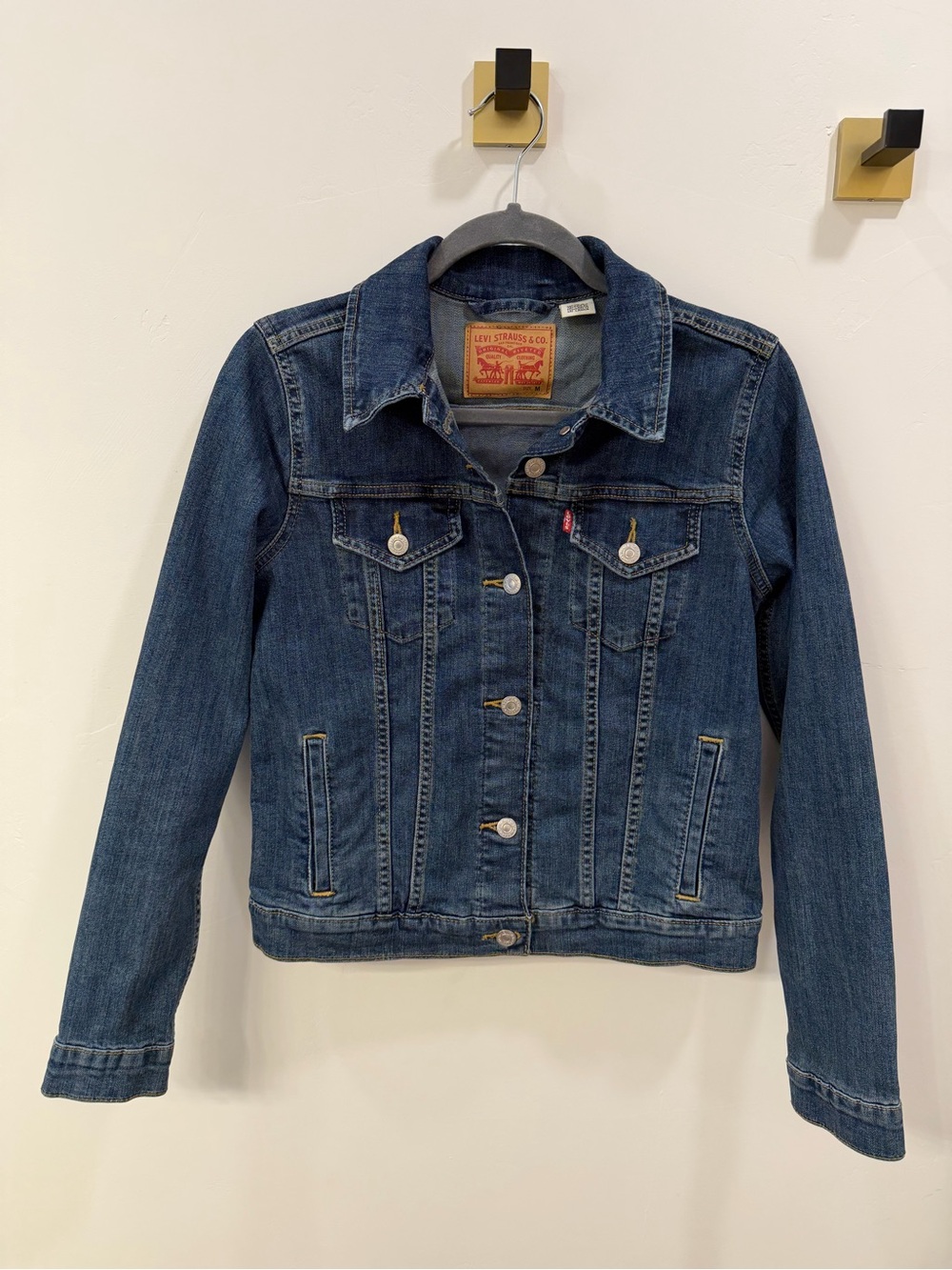 Levi’s slim fit denim jacket